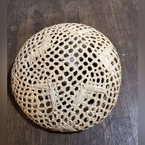 NEW ! Rare Wyeth Handwoven Natural Straw beret